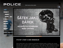 Tablet Screenshot of policetime.cz